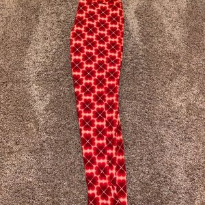 Red Heart Clovers LulaRoe Leggings